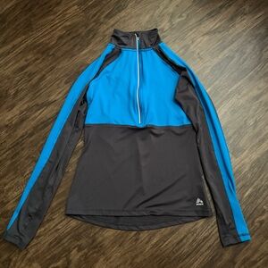 RBX Performance Blue and Black Half-Zip Pullover